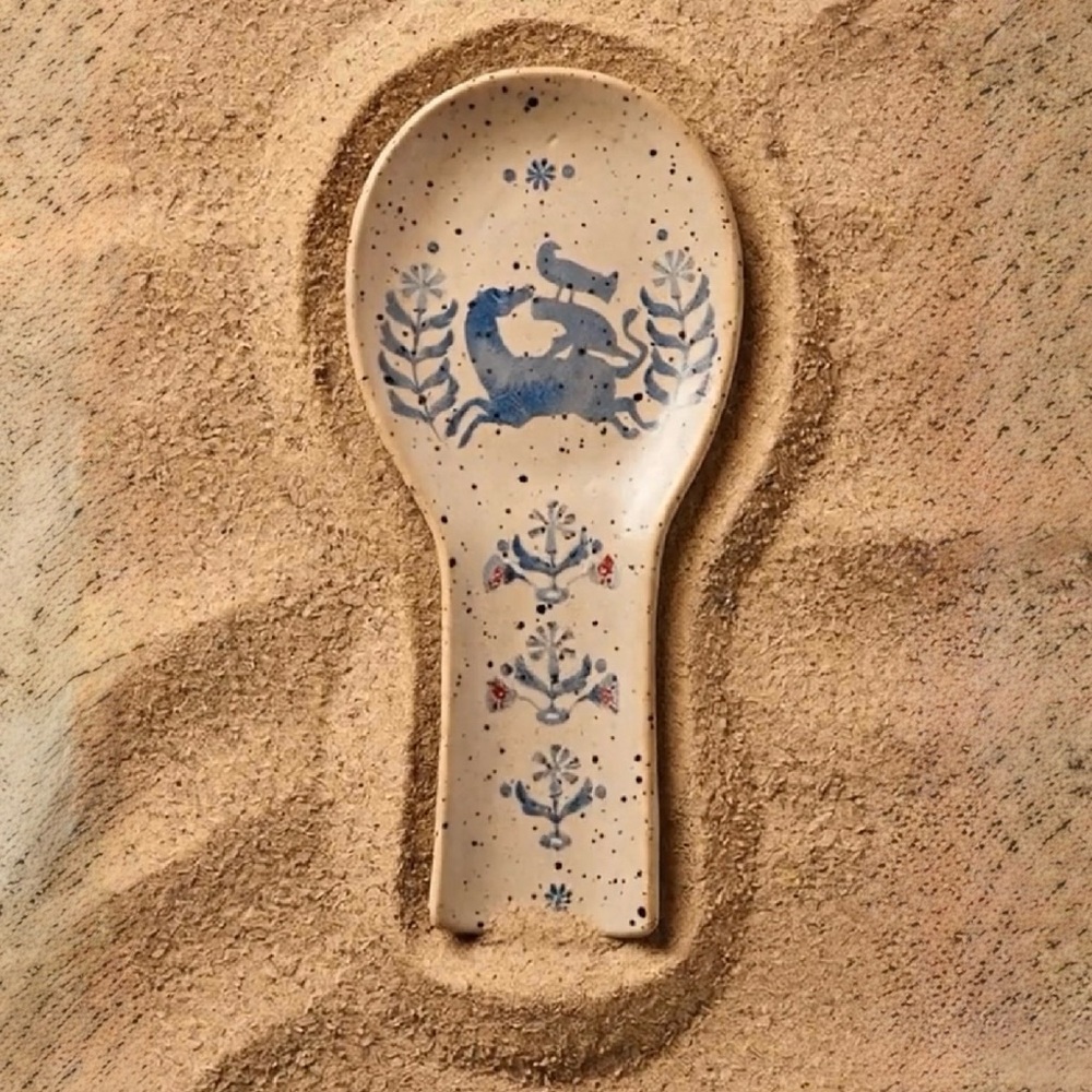 🆕 Anthro Anthropologie Maria Lena Spoon Rest